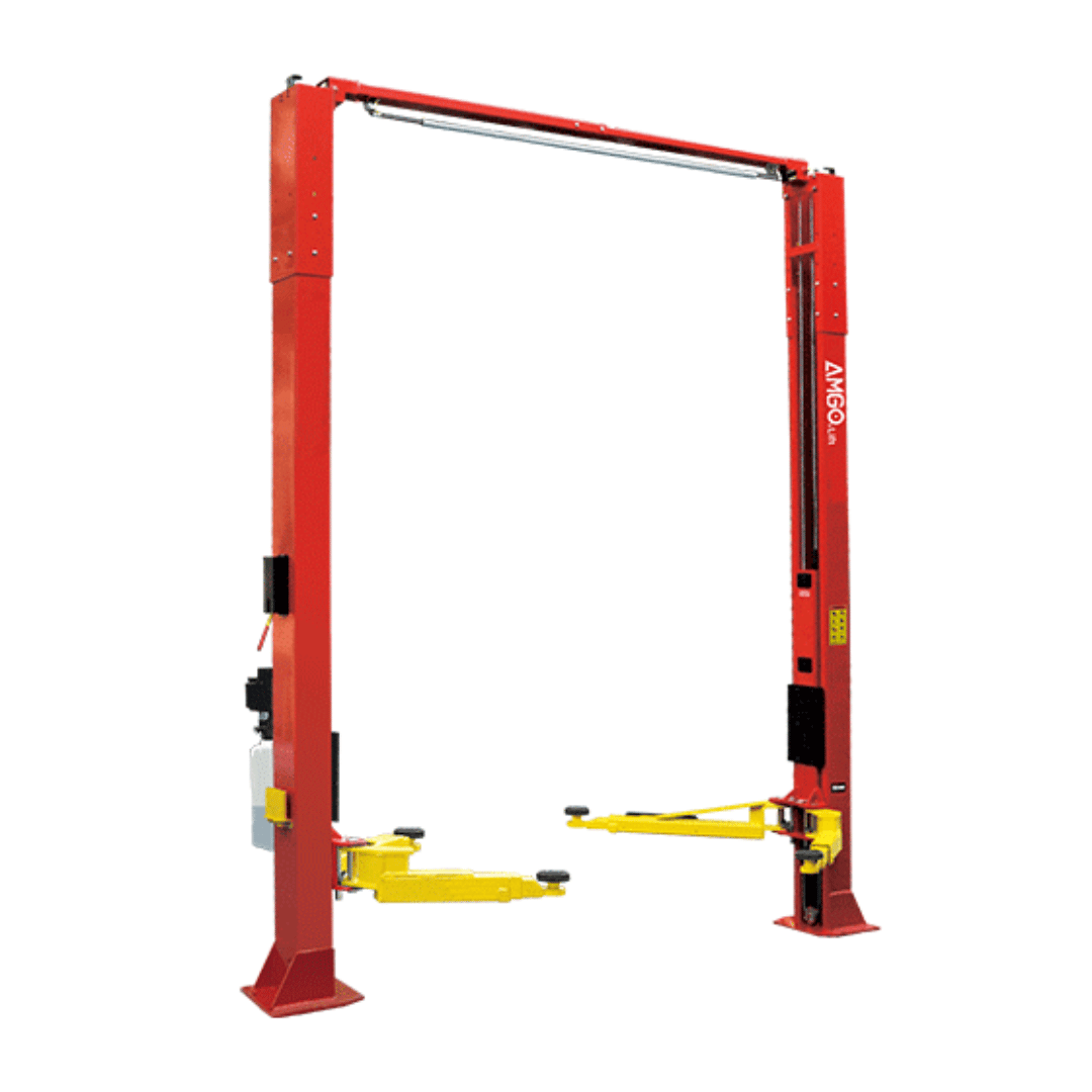 AMGO OHX-10H Clear-Floor Two Post Lift – 10,000-lb Capacity