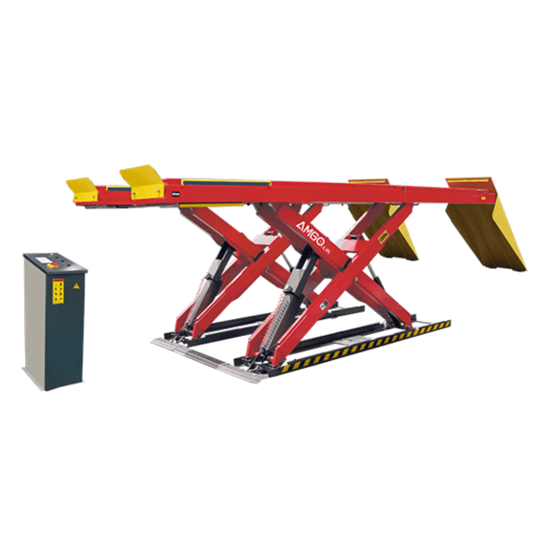 AMGO AX-12A Alignment Scissors Lift – 12,000-lb Capacity