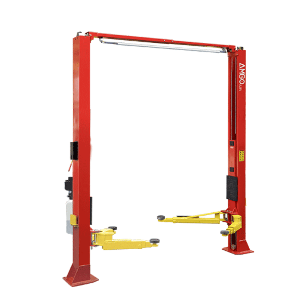 AMGO OHX-10 Clear-Floor Two Post Lift – 10,000-lb Capacity