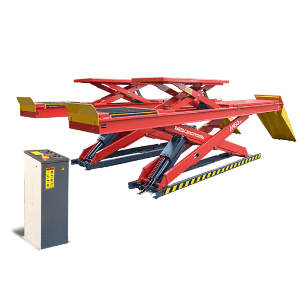AMGO DX-12A Double-Scissors Alignment Lift – 12,000-lb Capacity