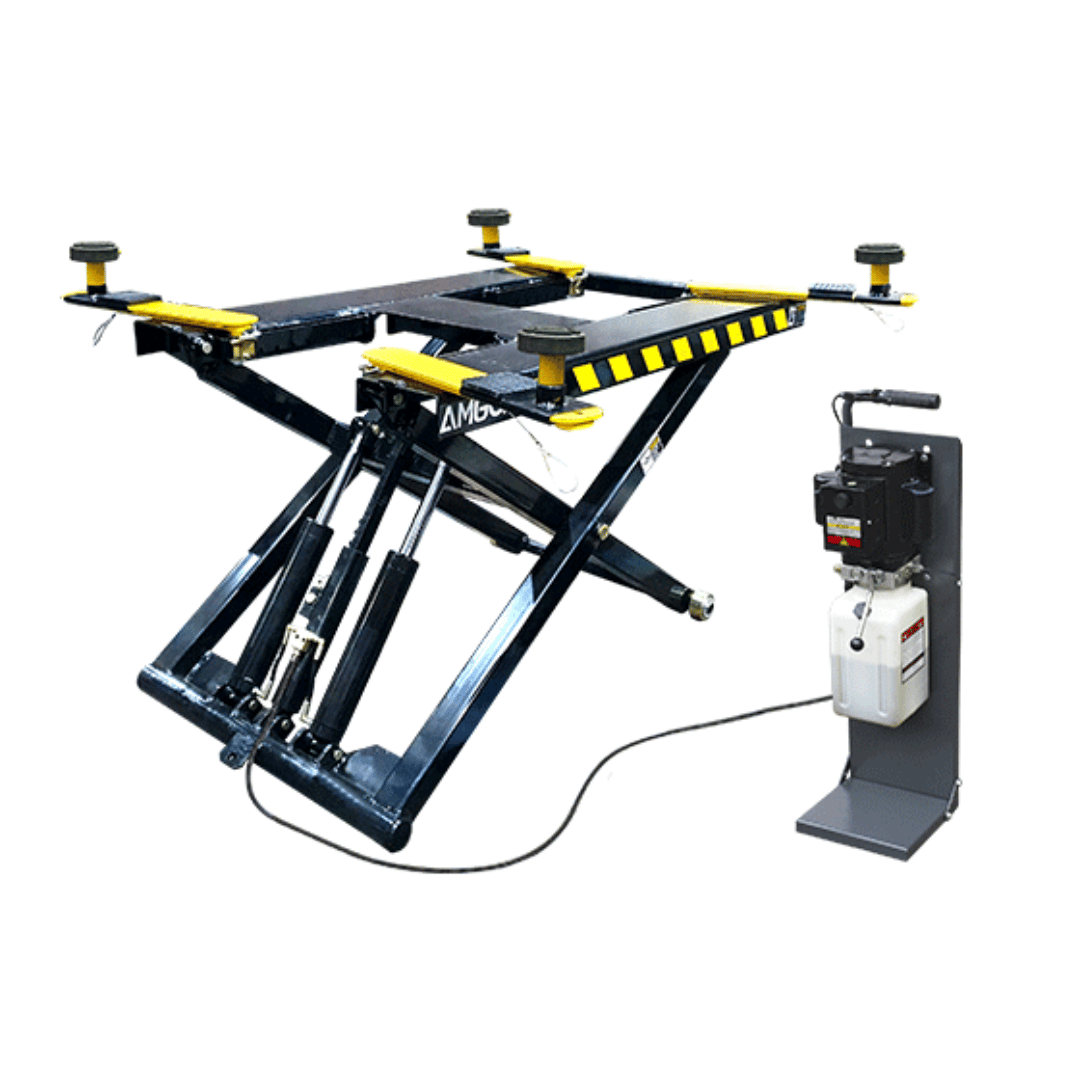 AMGO MR06 Portable Mid-Rise Lift – 6,000-lb Capacity