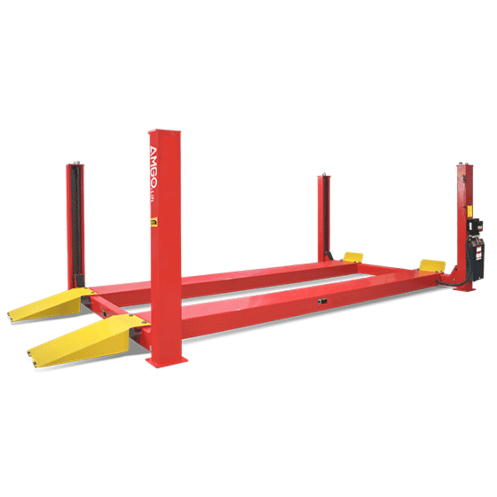 AMGO PRO-30 Super-Duty Four Post Lift – 30,000-lb Capacity