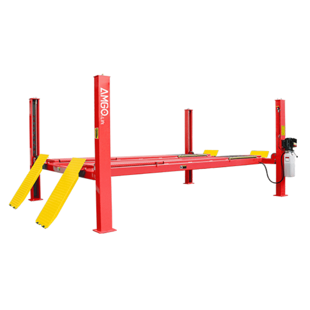 AMGO PRO-12A Alignment Four Post Lift – 12,000-lb Capacity