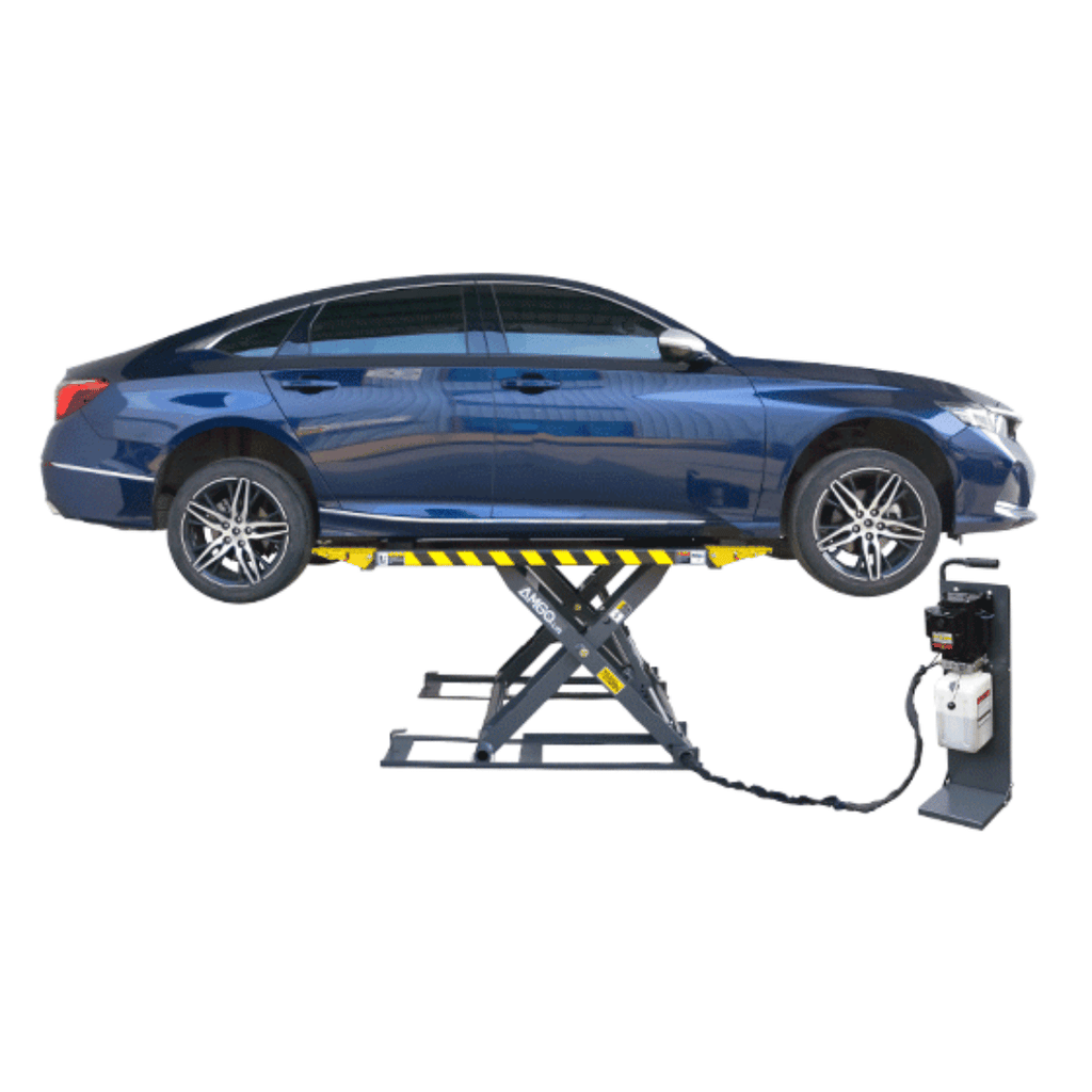 AMGO MRL07 Portable Mid-Rise Scissors Lift – 7,000-lb Capacity