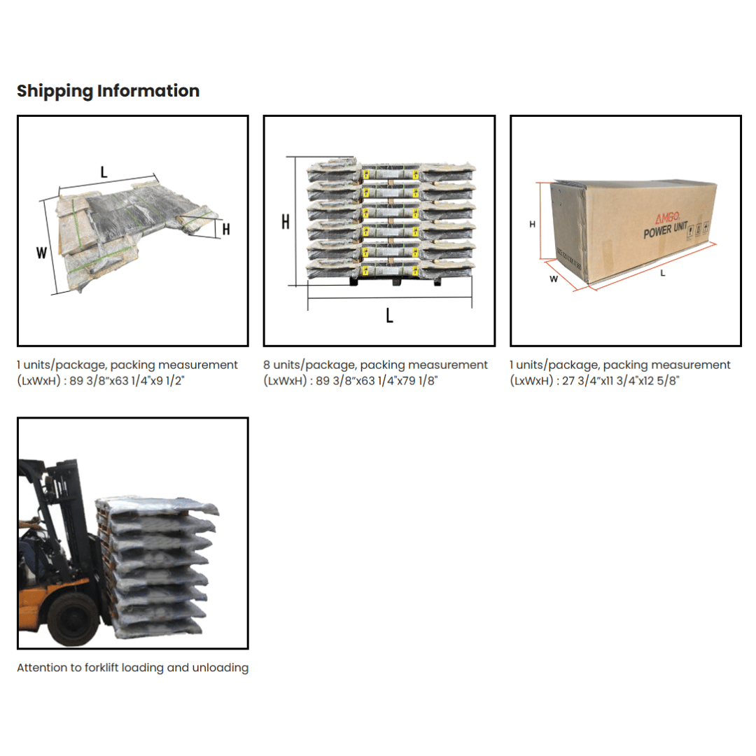 AMGO MRP06 Portable Mid-Rise Lift – 6,000-lb Capacity