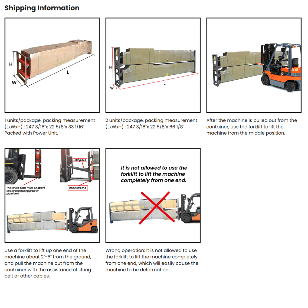 AMGO PRO-14A Alignment Four Post Lift – 14,000-lb Capacity