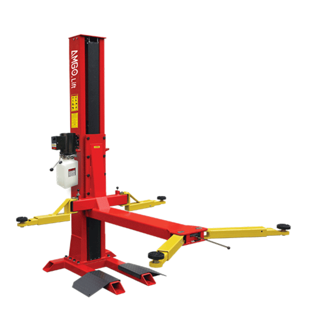 AMGO SL-7 7,000-lb. Capacity/Single Post Lift